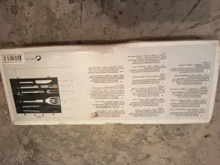 Juego de cubiertos para barbacoa electrolux