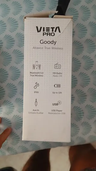 Altavoz Vieta Pro Goody Negro