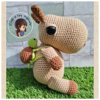 Peluche Capibara Amigurumi Hecho a Mano