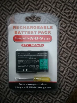Batería Recargable NDS Lite 3.7V 2000mAh