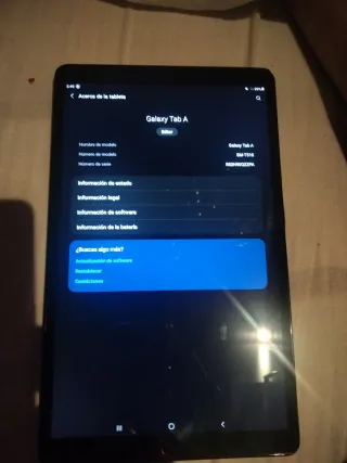 Samsung Galaxy Tab A Negra
