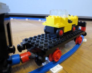 LEGO D182. TREN DE VAPOR VINTAGE DE 1975