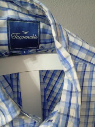 Camisa Façonnable cuadros hombre