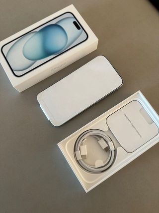 iPhone 15 Blanco precioso estado 100% cuidado!!