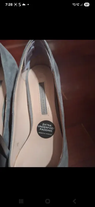 Zapatos de tacón grises Dorothy Perkins