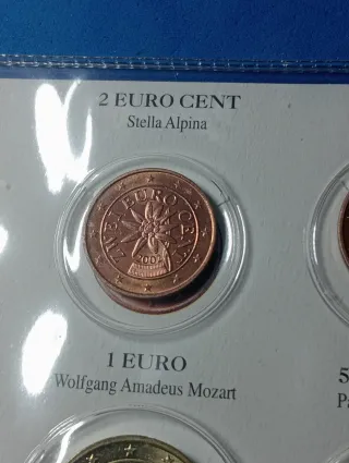 Austria Divisionale 2002 Euro