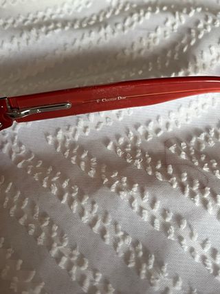 Gafas Dior Rojas Montura Óptica