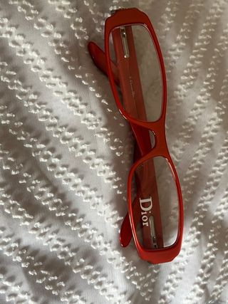Gafas Dior Rojas Montura Óptica