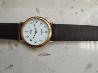 Orologio Margi Quarzo Oro Marrone