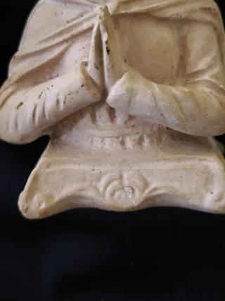 Virgen Oración Olot Escayola Vintage 11cm