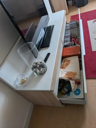 Conjunto muebles salon: Mueble TV, balda y armario