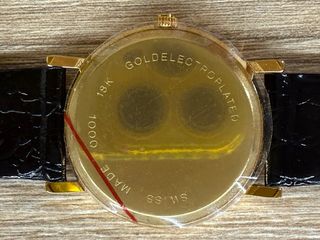 Reloj FNMT chapado en oro 18K escudo España