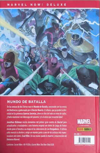 Secret Wars Deluxe + pack comics varios