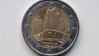 Moneda 2€ Alemania 2023 Hamburg