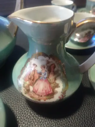 Juego de té/café porcelana vintage