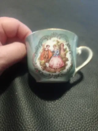 Juego de té/café porcelana vintage