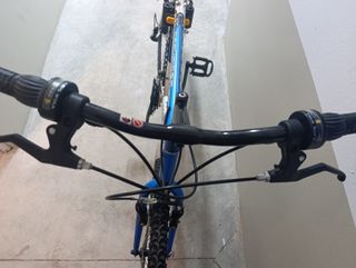 Bicicleta Montaña Rockrider Azul