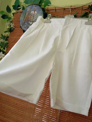 Pantalones cortos blancos