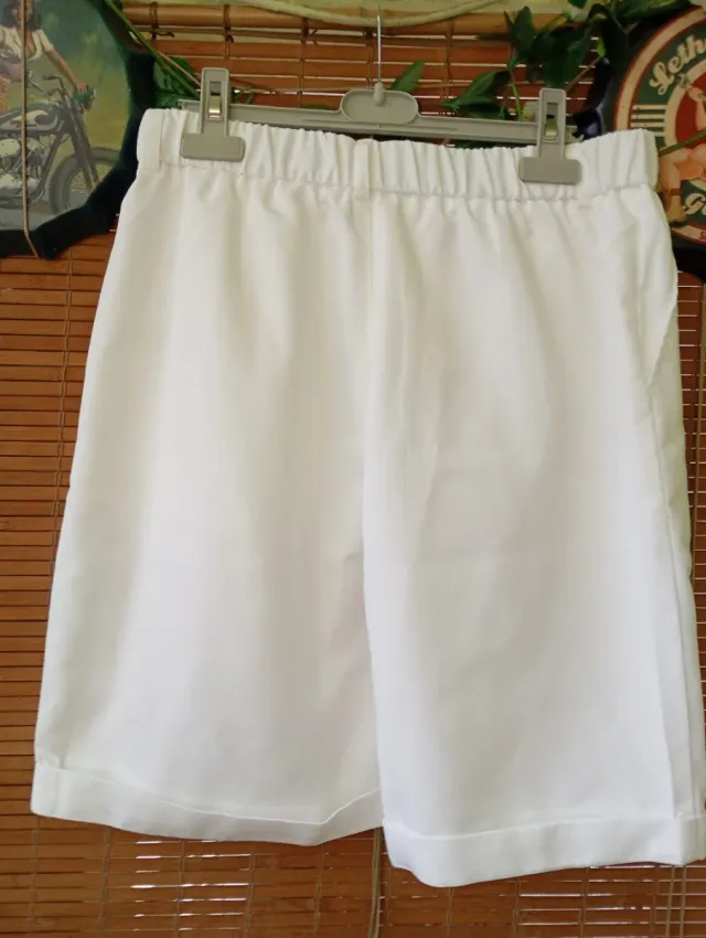 Pantalones cortos blancos