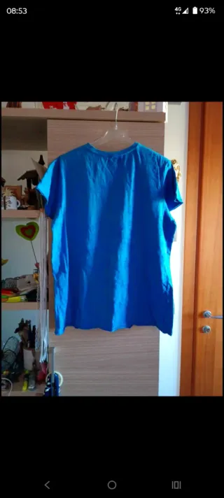 T-shirt uomo Cotton & Silk blu