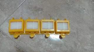4 Filtros Roomba Amarillos