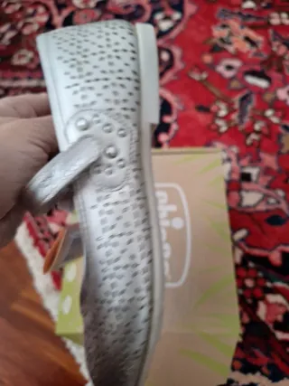 Scarpe Chicco bambina argento 32