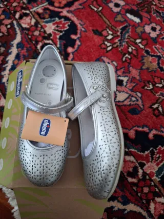 Scarpe Chicco bambina argento 32