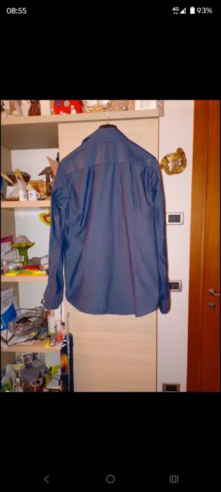 Camicia uomo cotone