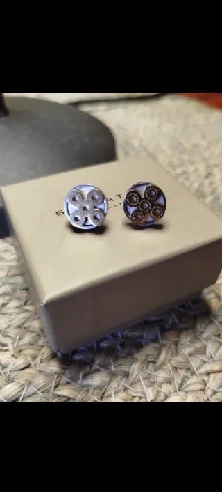Pendientes Bulgari Oro y Plata