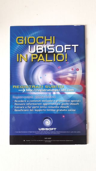 Rayman 3 & Raving Rabbids 2 manuali di giochi ps2