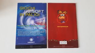 Rayman 3 & Raving Rabbids 2 manuali di giochi ps2