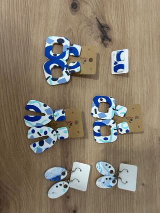 Pendientes Fimo Artesanales