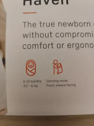 Mochila Portabebés BeSafe Newborn Haven