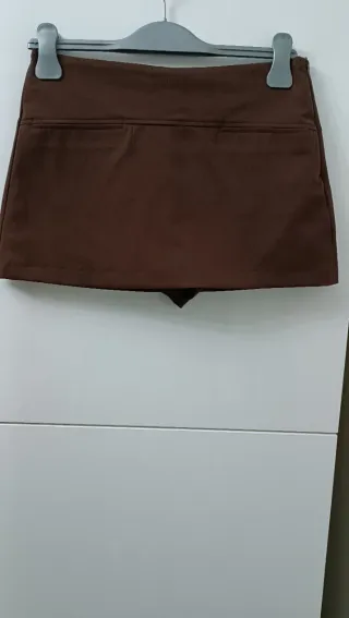 Gonna pantalone Zara marrone