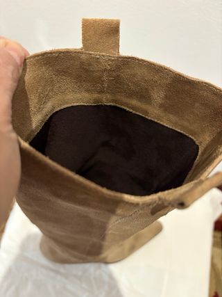 Botas piel Crack Harmony color caramelo