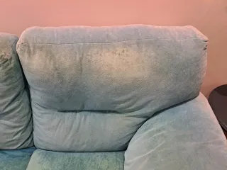 Sofá 2 plazas relleno de plumas