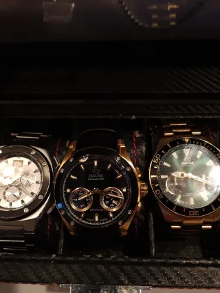 Lote 5 Relojes Jaguar