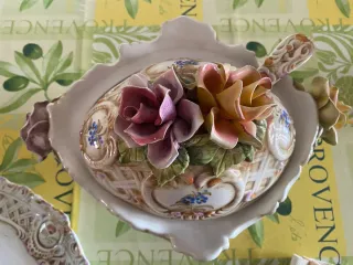 Juego de sopera de porcelana