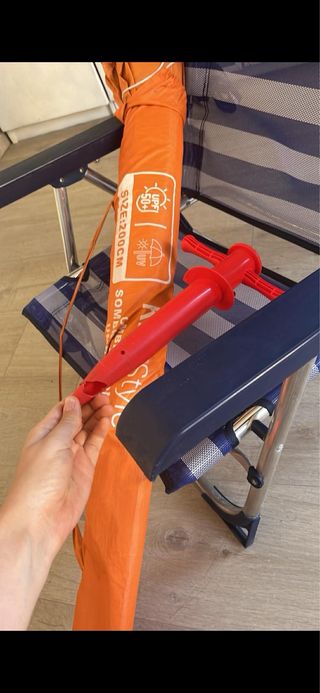 Sedia da spiaggia pieghevole