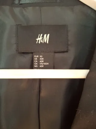 Giacca americana H&M grigia