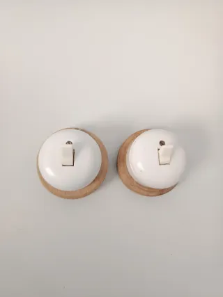 Interruptores de Baquelita Vintage