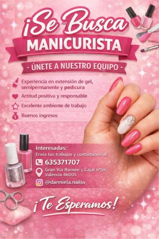 Busco manicurista