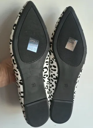Bailarinas Mary Paz Animal Print Talla 39