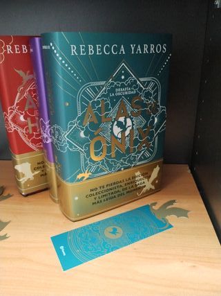 Alas de Sangre Hierro y Onix Coleccionista Nuevos