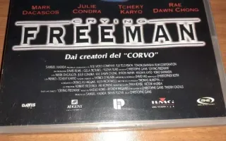 DVD film action Crying Freeman,manga live movie 90