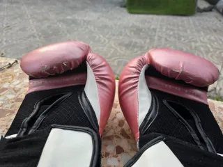 Guantes de boxeo Everlast Elite Rosa