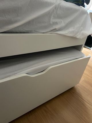 Cama Nido Blanca Madera