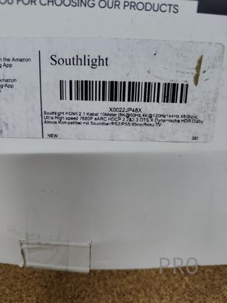 Cable HDMI 8K 144Hz 10m