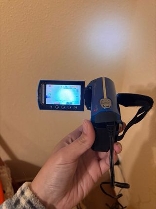 Videocámara JVC Everio Azul 45x Zoom GZ-MS215BE