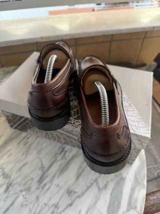 Mocassini Otisopse Marrone Tg 39 unisex cuciti